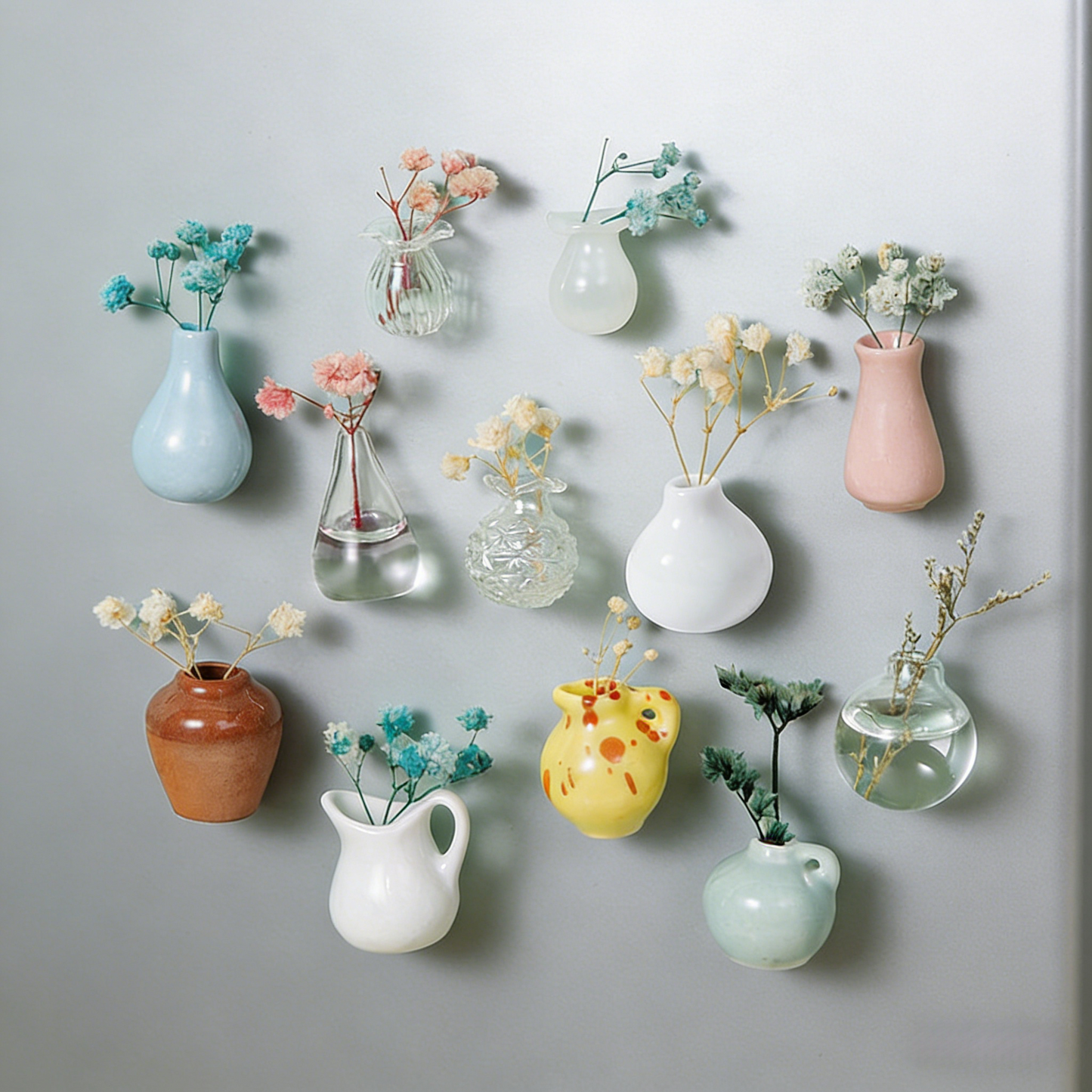 🎁Last Day Sale 49% OFF🌸 Mini Ceramics Vase Fridge Magnet