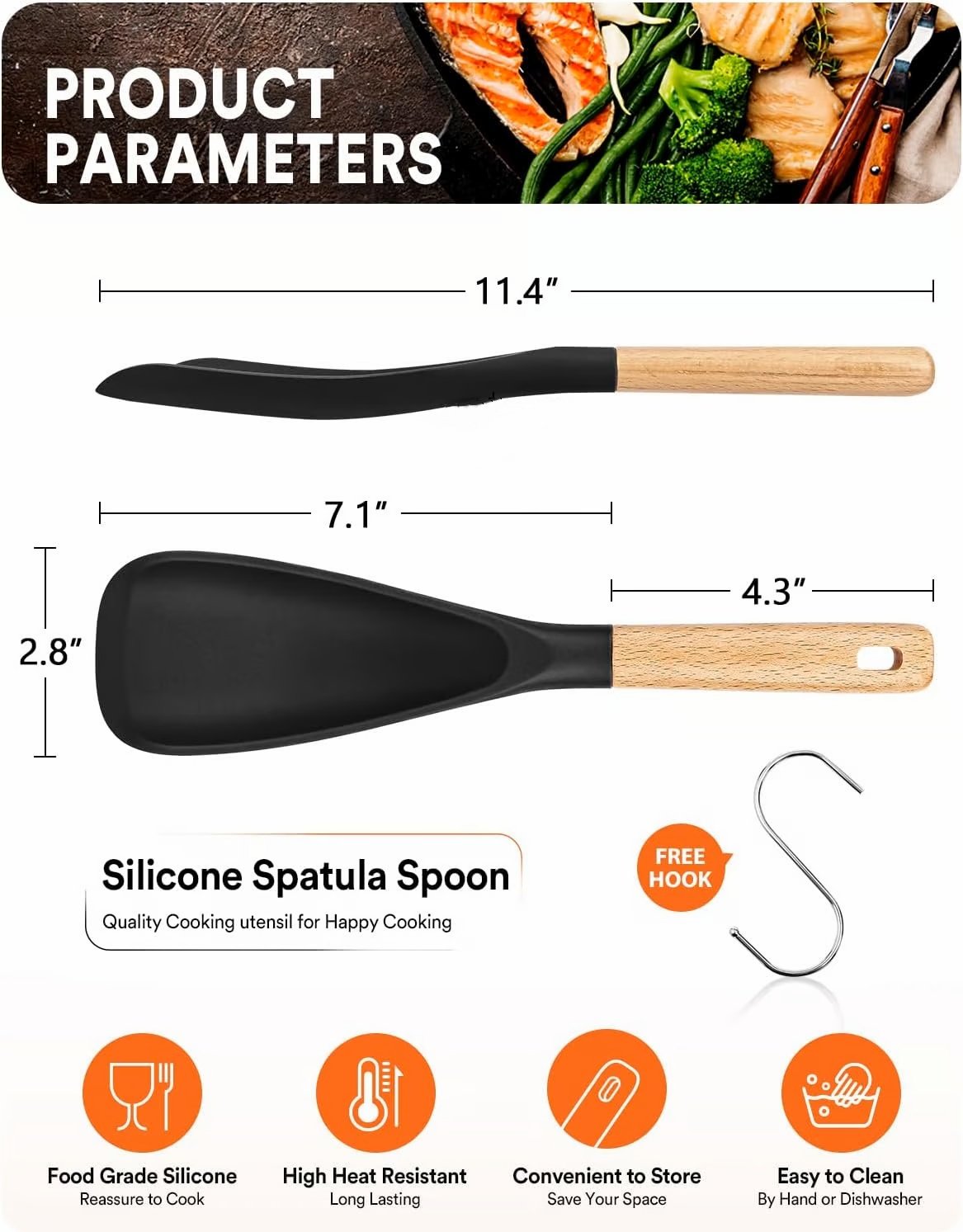 🎁Multifunction Spatula Cooking Spoon