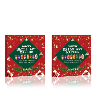 12 Colors DIY Nail Art Pens Set