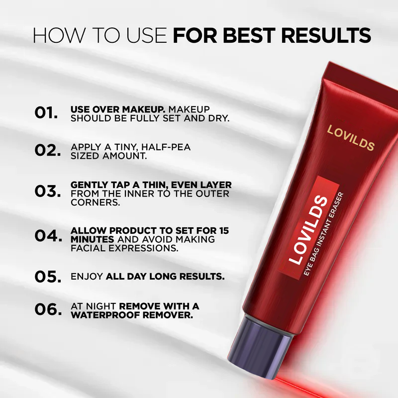 🔥 Last 3 Hours 50% OFF ✨ BUY 1 GET 1 FREE🔥Eye Bag Eraser — Instantly Refreshes, Firms & Smooths for a Youthful Look That Lasts 8 Hours