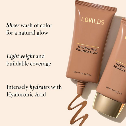 Lightweight Tinted Moisturizer+ Blush cream+ Wonder Brush