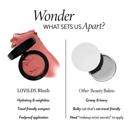 Lightweight Tinted Moisturizer+ Blush cream+ Wonder Brush