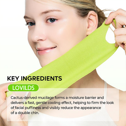 LOVILDS™ V-Lift Mewing Band - Cactus Cooling | De-Puffing & Pore Refining Care