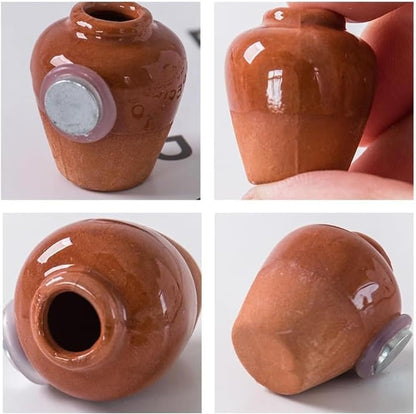 🎁Last Day Sale 49% OFF🌸 Mini Ceramics Vase Fridge Magnet