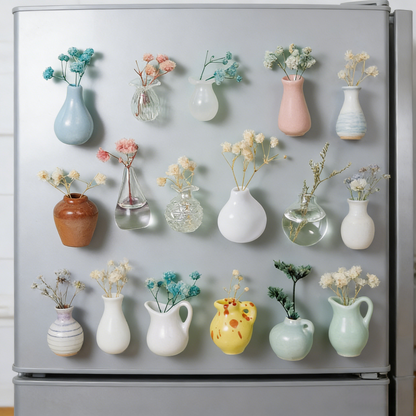 🎁Last Day Sale 49% OFF🌸 Mini Ceramics Vase Fridge Magnet
