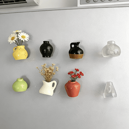 🎁Last Day Sale 49% OFF🌸 Mini Ceramics Vase Fridge Magnet