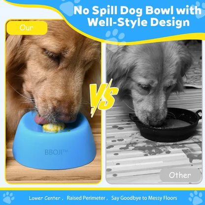 🐾BBOJI™ Vet-Recommended Slow Feeder Bowl for Dogs & Cats - Interactive Anti-Gulping Pet Dish for Healthy Tummies