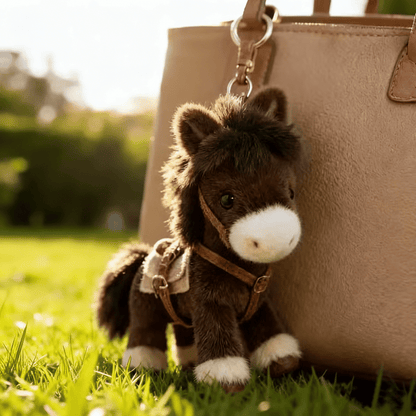 🔥Last Day 49% OFF - Ponytata Plush Pony Bag Charm and Keychain 🐎✨2026 Year of the Horse Gift 🎁Perfect for Lovers, Family & Kids!