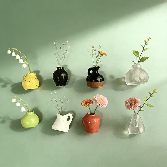 🎁Last Day Sale 49% OFF🌸 Mini Ceramics Vase Fridge Magnet