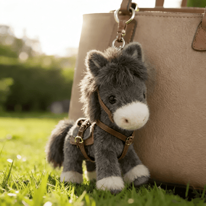 🔥Last Day 49% OFF - Ponytata Plush Pony Bag Charm and Keychain 🐎✨2026 Year of the Horse Gift 🎁Perfect for Lovers, Family & Kids!