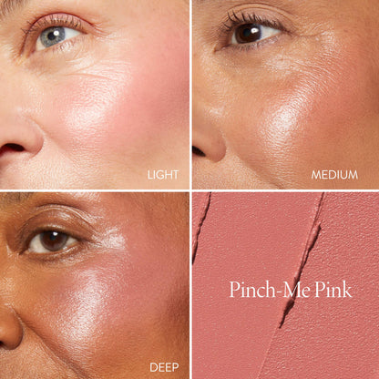 Lightweight Tinted Moisturizer+ Blush cream+ Wonder Brush