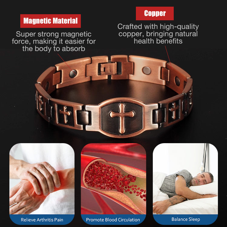 🔥New Year Sale 49% OFF🔥Magnetic Cross Bracelet