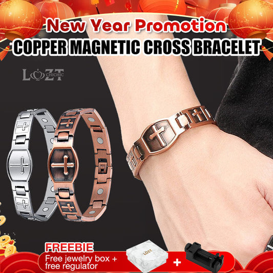 🔥New Year Sale 49% OFF🔥Magnetic Cross Bracelet