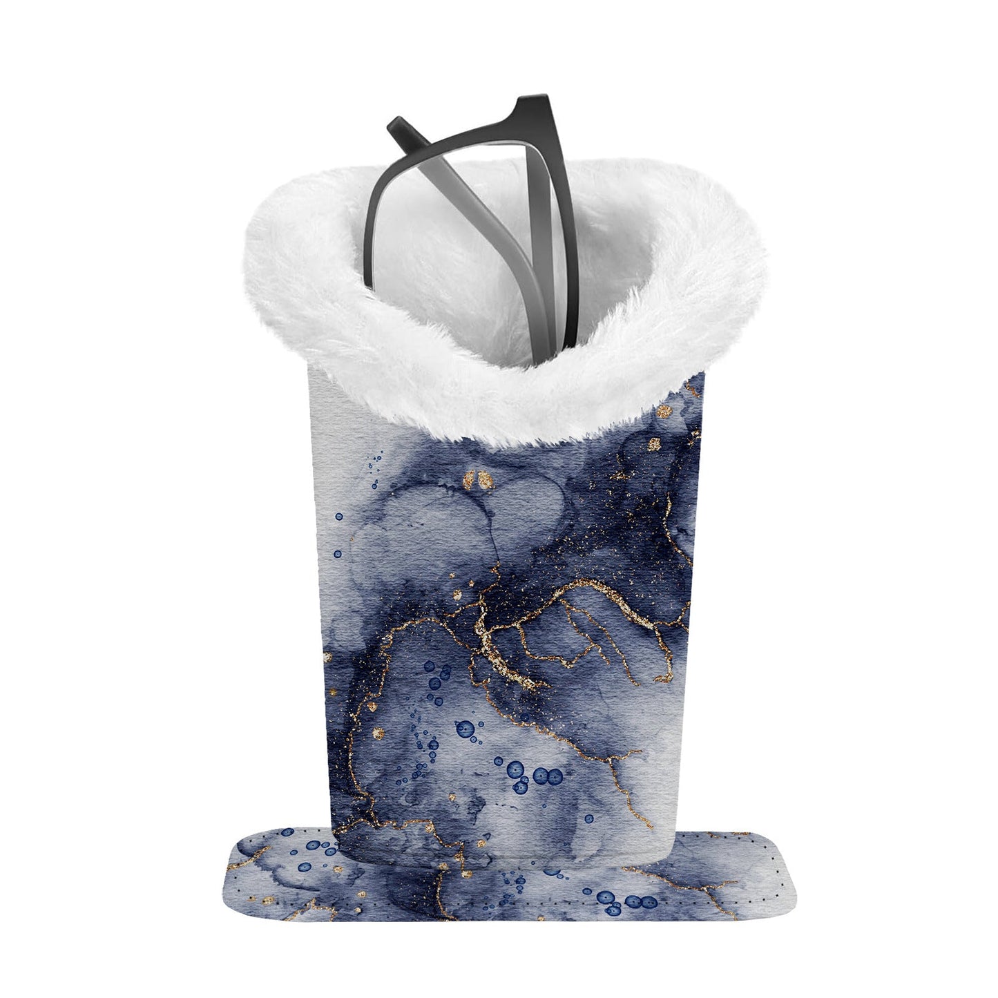 💖2026 Portable Magnetic Glasses Holder | Leather Frame & Plush Lining for Scratch Protection