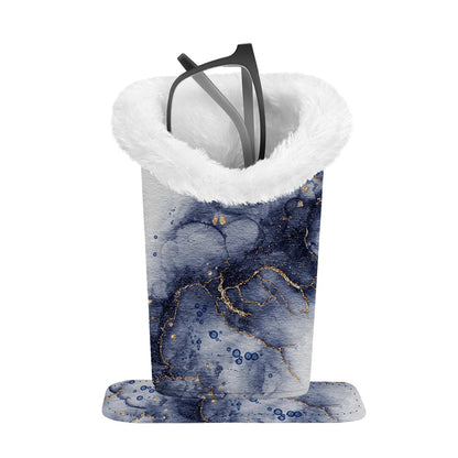 💖2026 Portable Magnetic Glasses Holder | Leather Frame & Plush Lining for Scratch Protection