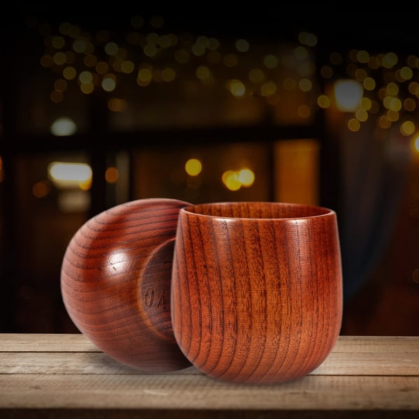 🔥Last Day 49% OFF🔥Handmade and Charred Drinking Vessel -Original Wooden Bourbon Drinking Cup