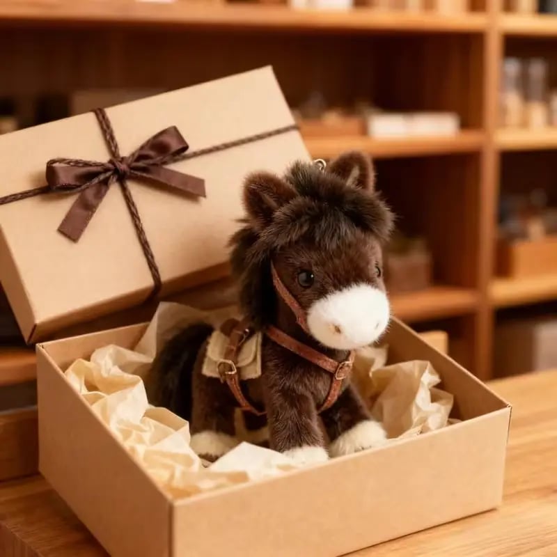 🔥Last Day 49% OFF - Ponytata Plush Pony Bag Charm and Keychain 🐎✨2026 Year of the Horse Gift 🎁Perfect for Lovers, Family & Kids!