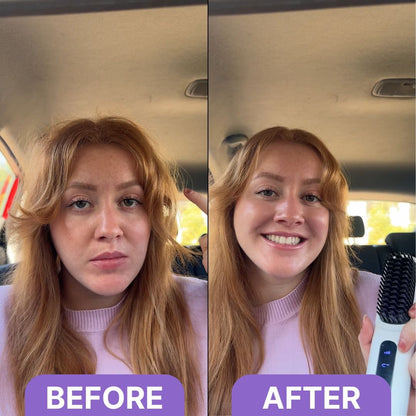 Portable Cordless Straightener Brush